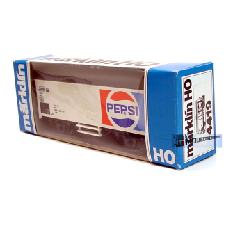 Marklin HO 4419 V03 gesloten goederenwagen Koelwagen Pepsi - Modeltreinshop