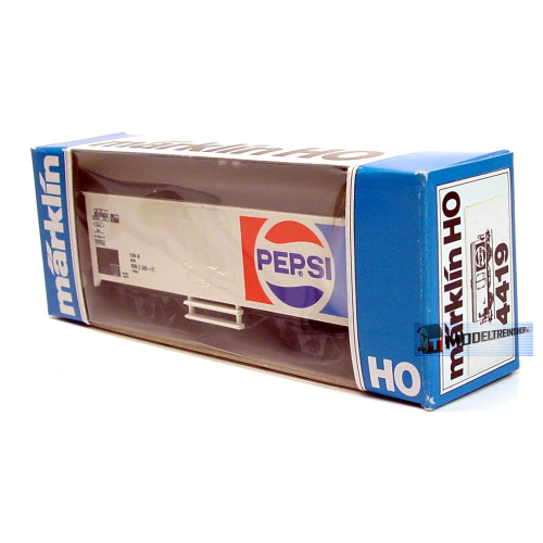 Marklin HO 4419 V03 gesloten goederenwagen Koelwagen Pepsi - Modeltreinshop