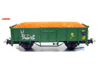 Marklin HO 44242 1.FC Jaarwagen 2003 Looney Toones Bugs Bunny Tweety Daffy Duck - Wortelwagen - Modeltreinshop