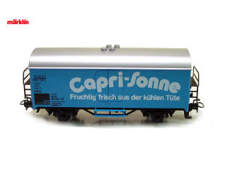 Marklin H0 4425 V3 Koelwagen Capri-Sonne Fruchtig frisch aus der kühlen Tüte - Modeltreinshop