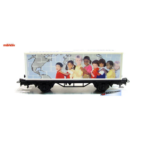 Marklin HO 44267 Verjaardags Wagen 2001 Unicef - Modeltreinshop