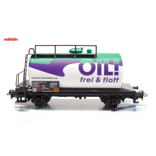 Marklin HO 44402 Ketelwagen Oil Frei & Flott - Modeltreinshop