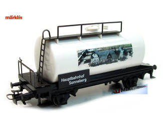 Marklin HO 4441 V068 Ketelwagen Hauptbahnhof Sonneberg Schaumontage - Modeltreinshop