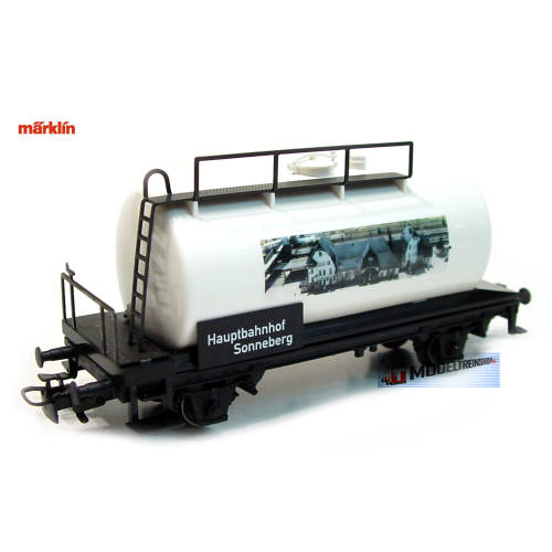 Marklin HO 4441 V068 Ketelwagen Hauptbahnhof Sonneberg Schaumontage - Modeltreinshop