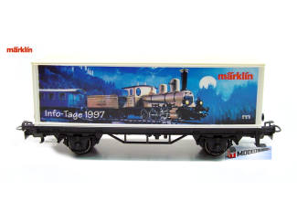 Marklin HO 4482.025 Container Wagen Info Tage 1997 - Modeltreinshop