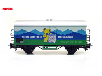 Marklin H0 4485 Koelwagen Nichts geht über Bärenmarke - Modeltreinshop