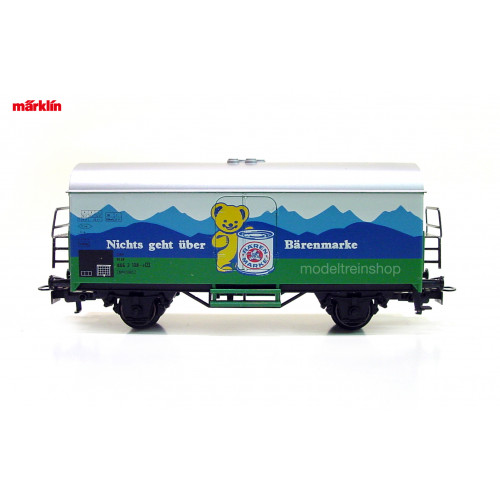 Marklin H0 4485 Koelwagen Nichts geht über Bärenmarke - Modeltreinshop