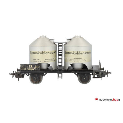 Marklin H0 4511 V2 Silo Wagen Braunkohlenstaub - Modeltreinshop