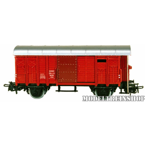 Marklin HO 4605 V5 Gesloten Goederenwagen met remhuisje - Modeltreinshop