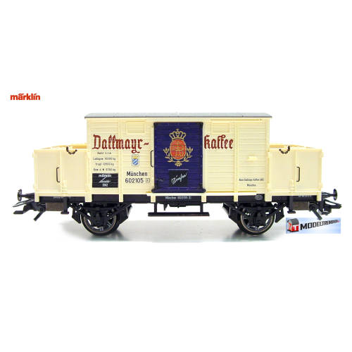 Marklin HO 46074 Insider Jaarwagen 2002 Materiaalwagen Dallmayr-Kaffee - Modeltreinshop