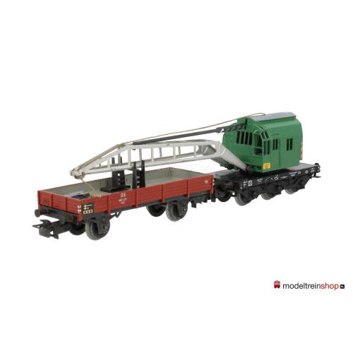 Marklin H0 4671 Kraanwagen met Lageboordwagen - 4503 - Modeltreinshop