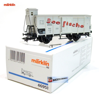 Marklin H0 46951 V1 Gesloten goederenwagen met remhuisje Seefische - Modeltreinshop
