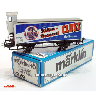 Marklin HO 4680 V1 Bierwagen Aktien-Brauerei CLUSS - Modeltreinshop