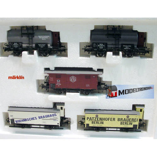 Marklin H0 4791 Regionale Wagen set "Berlin" - Modeltreinshop