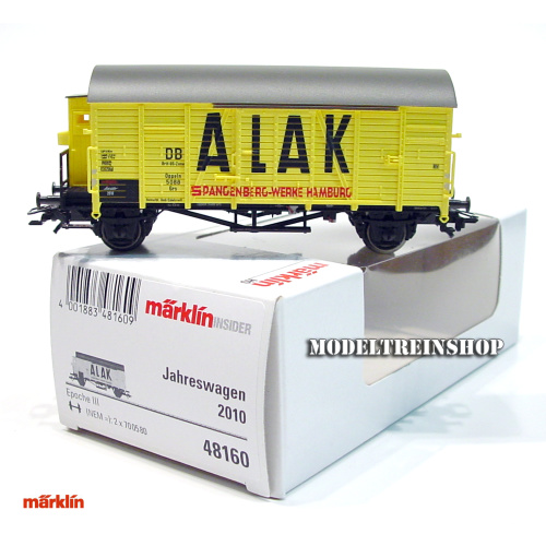 Marklin HO 48160 Insider Jaarwagen 2010 Alak - Modeltreinshop