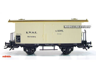 Marklin H0 48280 Gesloten Bier Wagen "Württemberg" - Modeltreinshop