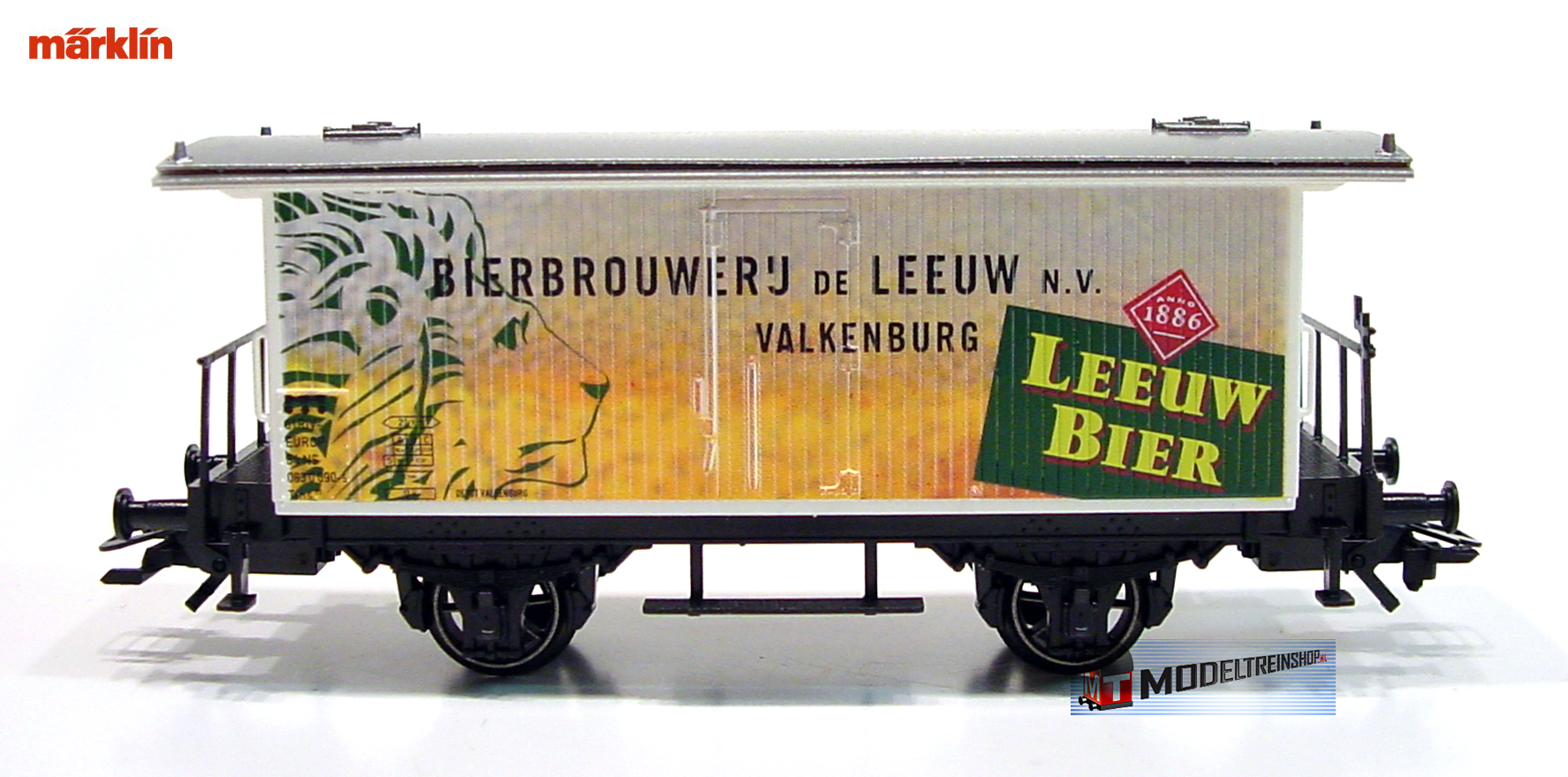 Marklin HO 48281.009 Bierbrouwerij de Leeuw Valkenburg - Leeuw bier - Modeltreinshop