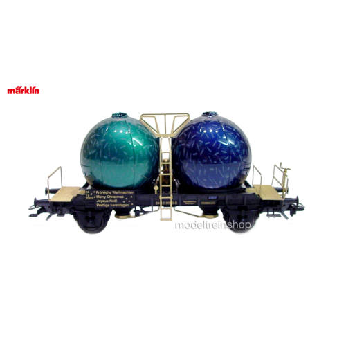 Marklin H0 48400 Kerstballen Silowagen Fröhliche Weihnachten 24 12 2000 Kerstwagen