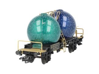 Marklin H0 48400 Kerstballen Silowagen Fröhliche Weihnachten 24 12 2000 Kerstwagen - Modeltreinshop