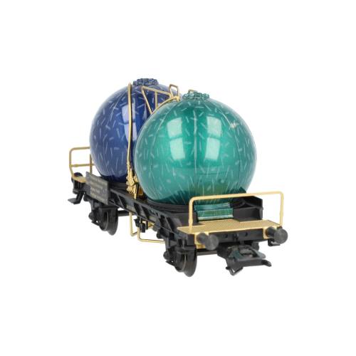 Marklin H0 48400 Kerstballen Silowagen Fröhliche Weihnachten 24 12 2000 Kerstwagen - Modeltreinshop