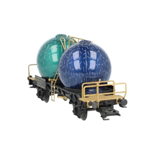 Marklin H0 48400 Kerstballen Silowagen Fröhliche Weihnachten 24 12 2000 Kerstwagen - Modeltreinshop