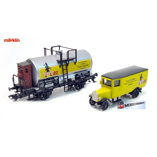 Marklin H0 44695 Museum Wagen Set 1995 CARL GENTNER Göppingen - Modeltreinshop