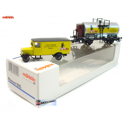 Marklin H0 44695 Museum Wagen Set 1995 CARL GENTNER Göppingen - Modeltreinshop