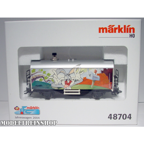 Marklin HO 48704 1.FC Jaarwagen 2004 Looney Tunes Bugs Bunny - met geluid - Modeltreinshop
