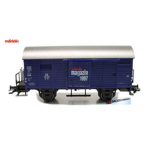 Marklin HO 48752 Gesloten Goederenwagen Marklin Magazine 1997 - Modeltreinshop