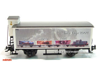 Marklin HO 4890.100 Wagen met Remhuisje Info Tage 2002 - Modeltreinshop