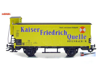 Marklin H0 4890 Gesloten goederenwagen met Remhuisje Kaiser Friedrich Quelle - Modeltreinshop