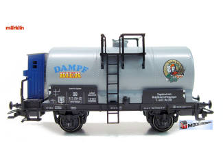 Marklin HO 48927 Tank Wagen Dampf Bier - Modeltreinshop