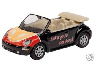 Schuco H0 25078 Volkswagen Beetle Cabrio Go To The Beach - Modeltreinshop