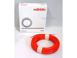 Marklin H0 7105 Elektra Draad Rood 10 Meter - Modeltreinshop