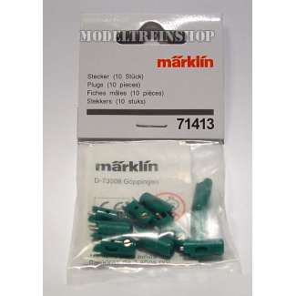 Marklin H0 71413 Pluggen Groen per 10 stuks - Modeltreinshop