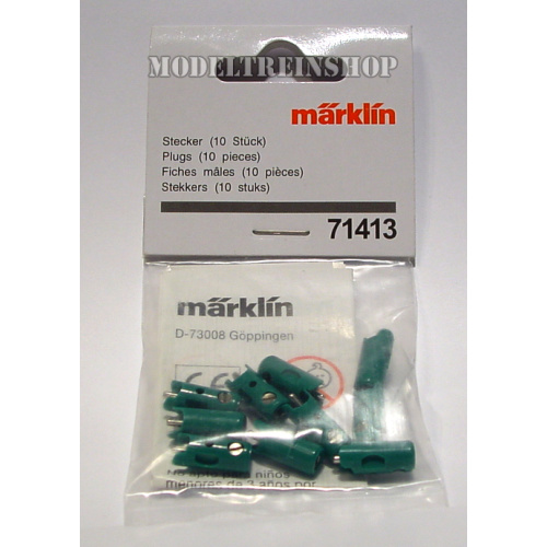 Marklin H0 71413 Pluggen Groen per 10 stuks - Modeltreinshop