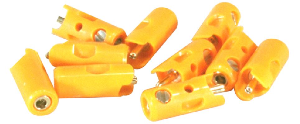 71414Marklin H0 71414 Pluggen Oranje per 10 stuks - Modeltreinshop
