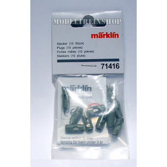 Marklin H0 71416 Pluggen Grijs per 10 stuks - Modeltreinshop