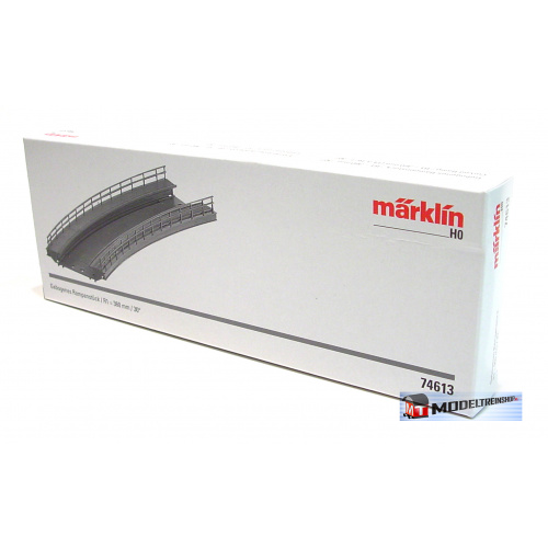 Marklin H0 74613 Gebogen oprit - Modeltreinshop