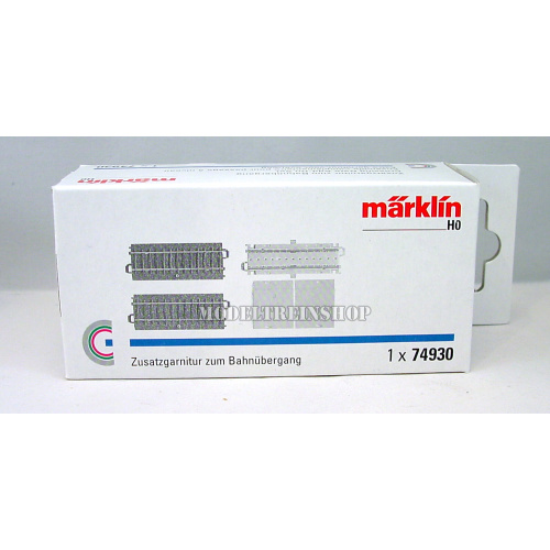 Marklin H0 74930 Extra garnituur voor overweg 74290 - Modeltreinshop