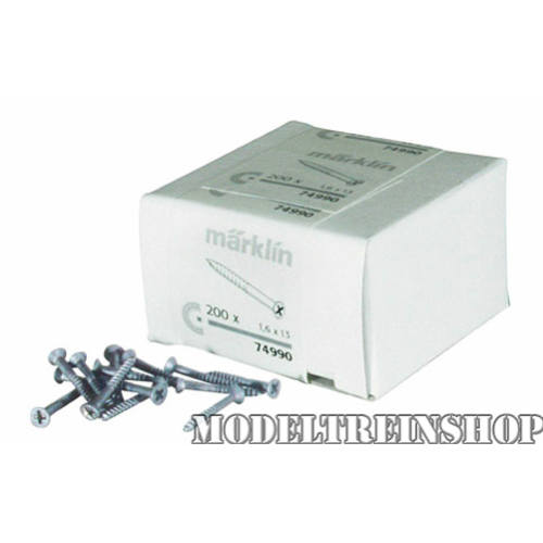 Marklin H0 74990 Railschroeven 200 stuks - Modeltreinshop