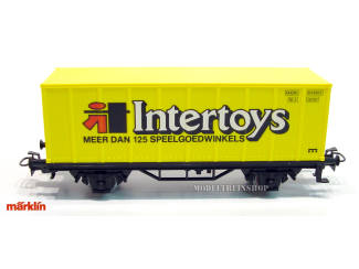 Marklin HO 4481 Container wagen Intertoys - Modeltreinshop