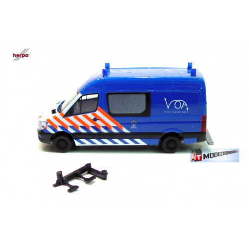 Herpa H0 936972 Mercedes Benz Sprinter Marechaussee - Modeltreinshop