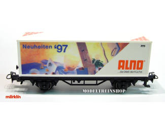 Marklin HO 4482.014 Container Wagen Neuheiten '97 Alno - Modeltreinshop