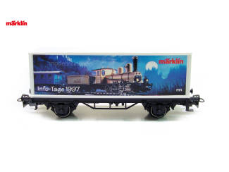 Marklin HO 4482.025 Container Wagen Info Tage 1997 - Modeltreinshop