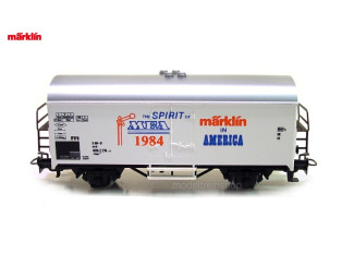 Marklin H0 4415 Koelwagen The Spirit of MEA 1984 Marklin in America - Modeltreinshop