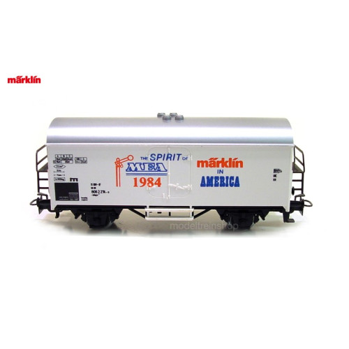 Marklin H0 4415 Koelwagen The Spirit of MEA 1984 Marklin in America - Modeltreinshop