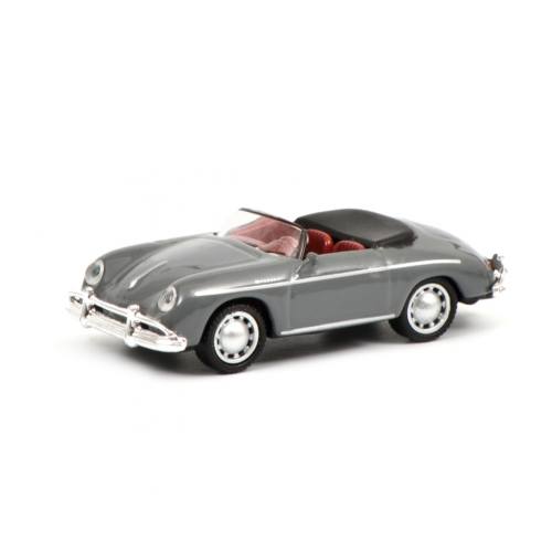 Schuco H0 26329 Porsche 356 A grijs - Modeltreinshop