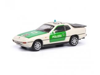 Schuco H0 26500 Porsche 924 Polizei - Modeltreinshop