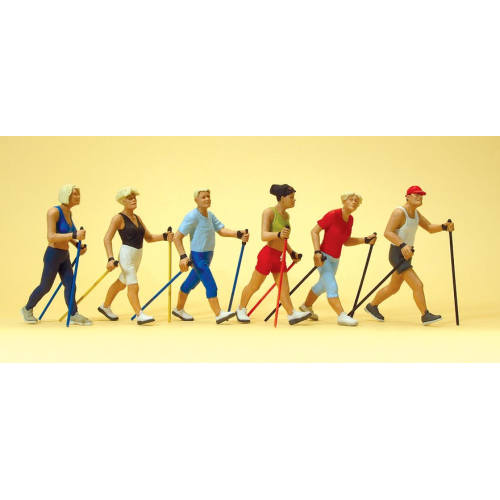 Preiser H0 10575 Nordic Walking - Modeltreinshop